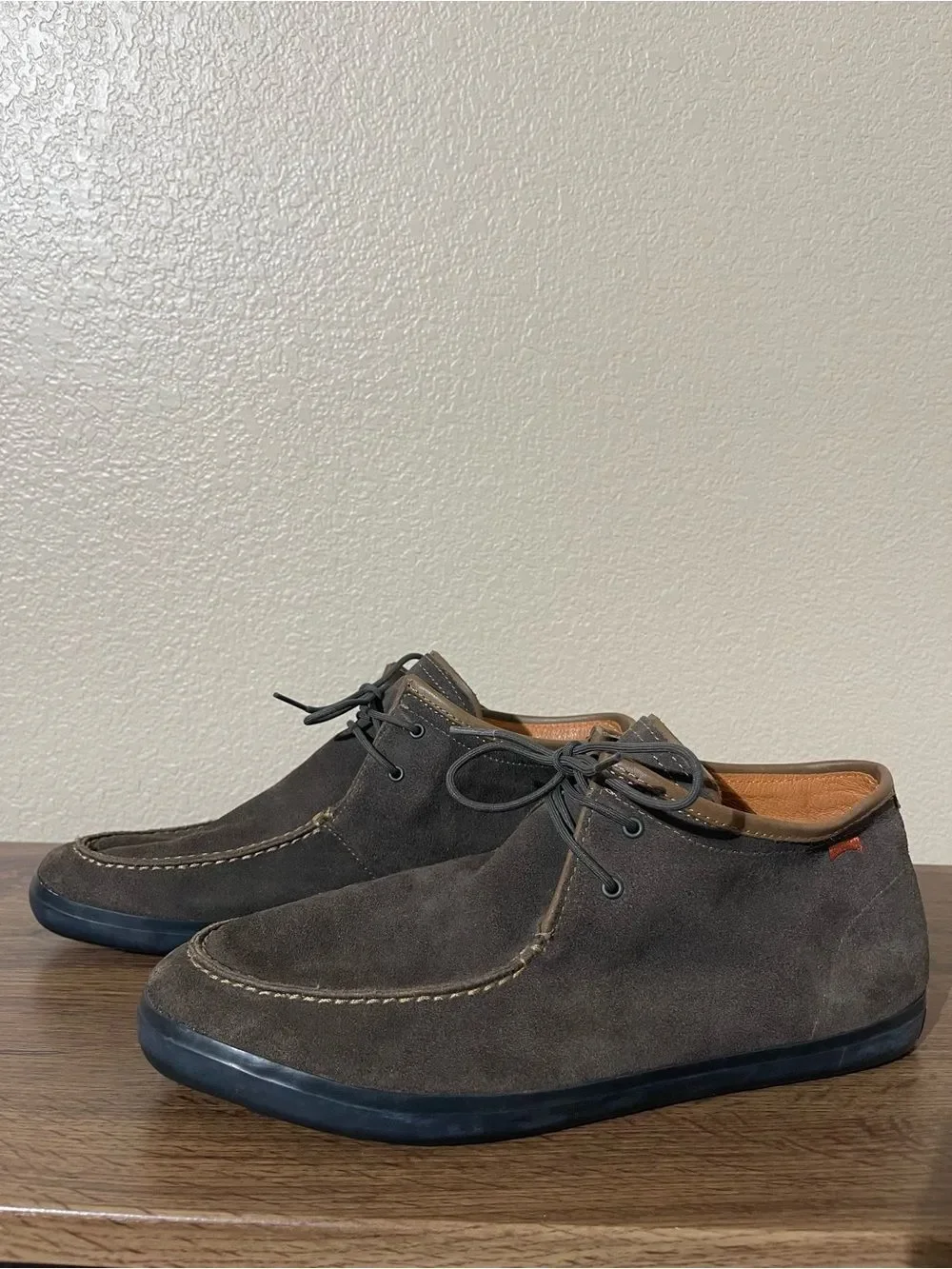 Camper Men's Brown Suede Chukka Boots